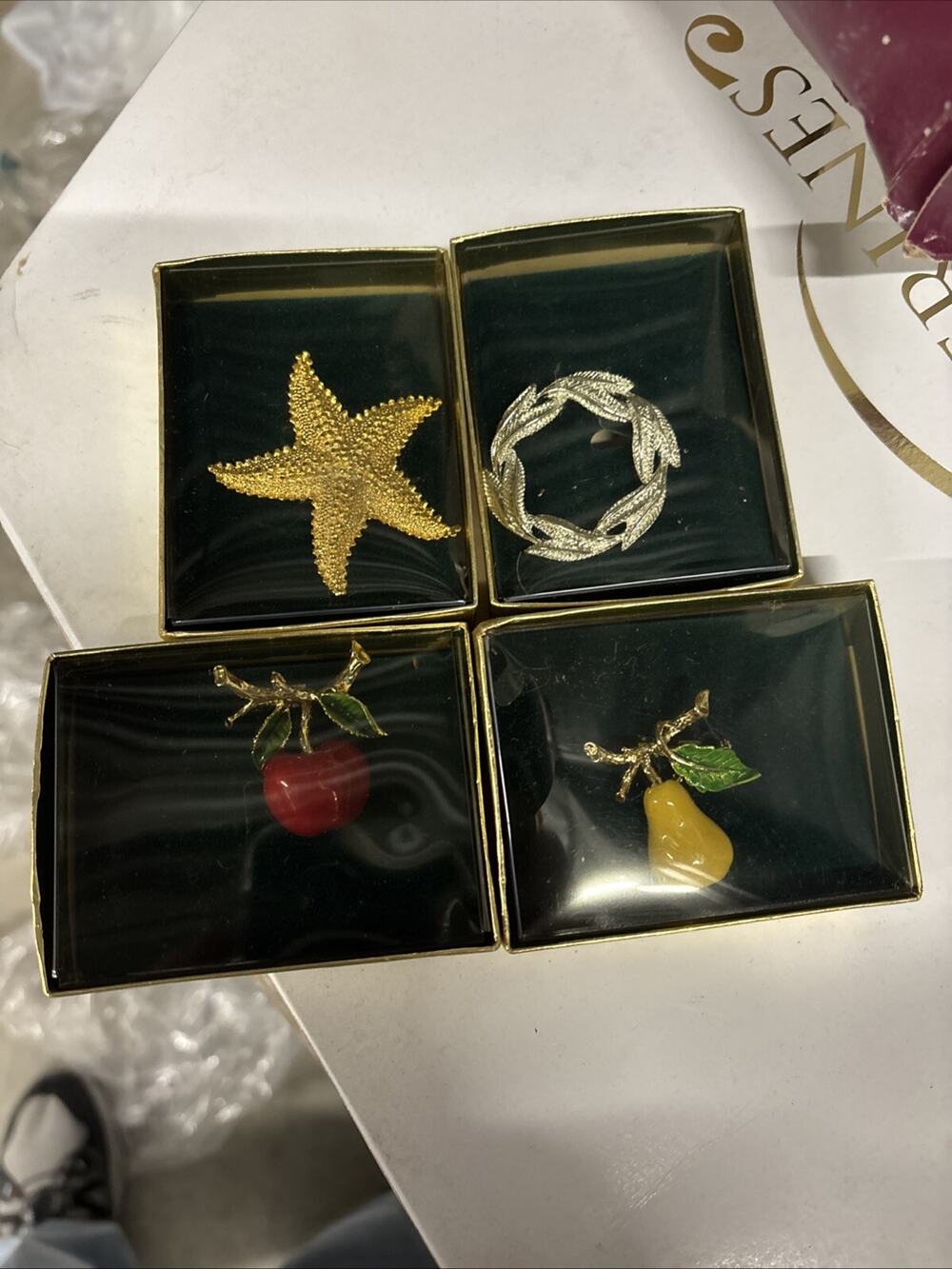 Vintage Gerry Pins Lot 4 Pieces Made In USA